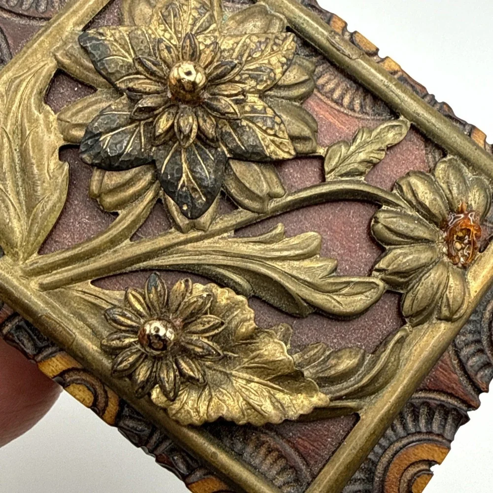 Vintage Jo Marz Wooden Trinket Box 3
